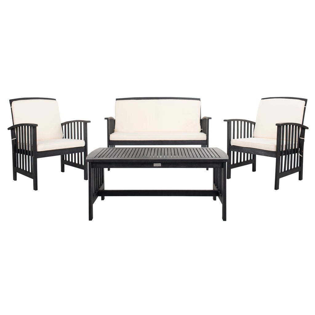 Ensemble de jardin Yuliana 4 pièces SAFAVIEH - 47 L x 33 P x 26 H