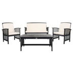 Ensemble de jardin Yuliana 4 pièces SAFAVIEH - 47 L x 33 P x 26 H