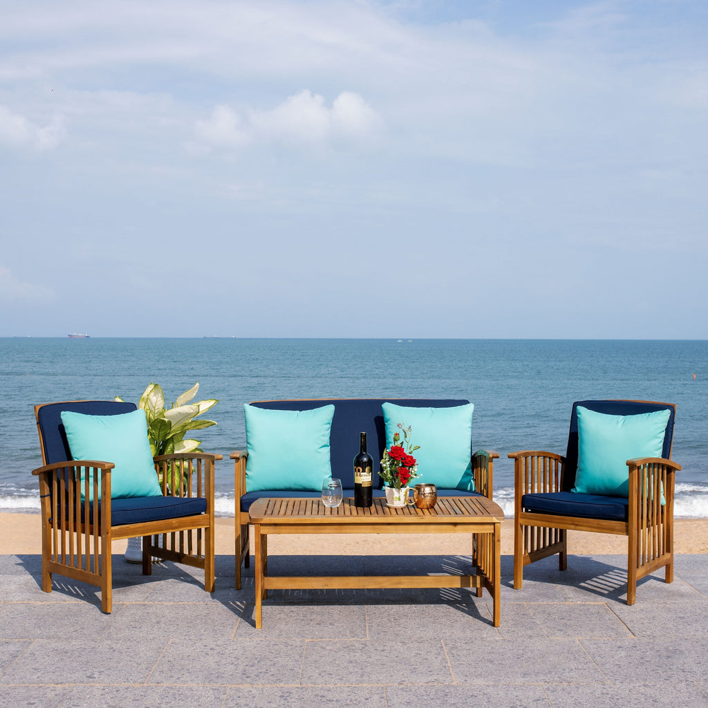 Ensemble de jardin Yuliana 4 pièces SAFAVIEH - 47 L x 33 P x 26 H