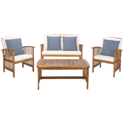 Ensemble de jardin Yuliana 4 pièces SAFAVIEH - 47 L x 33 P x 26 H