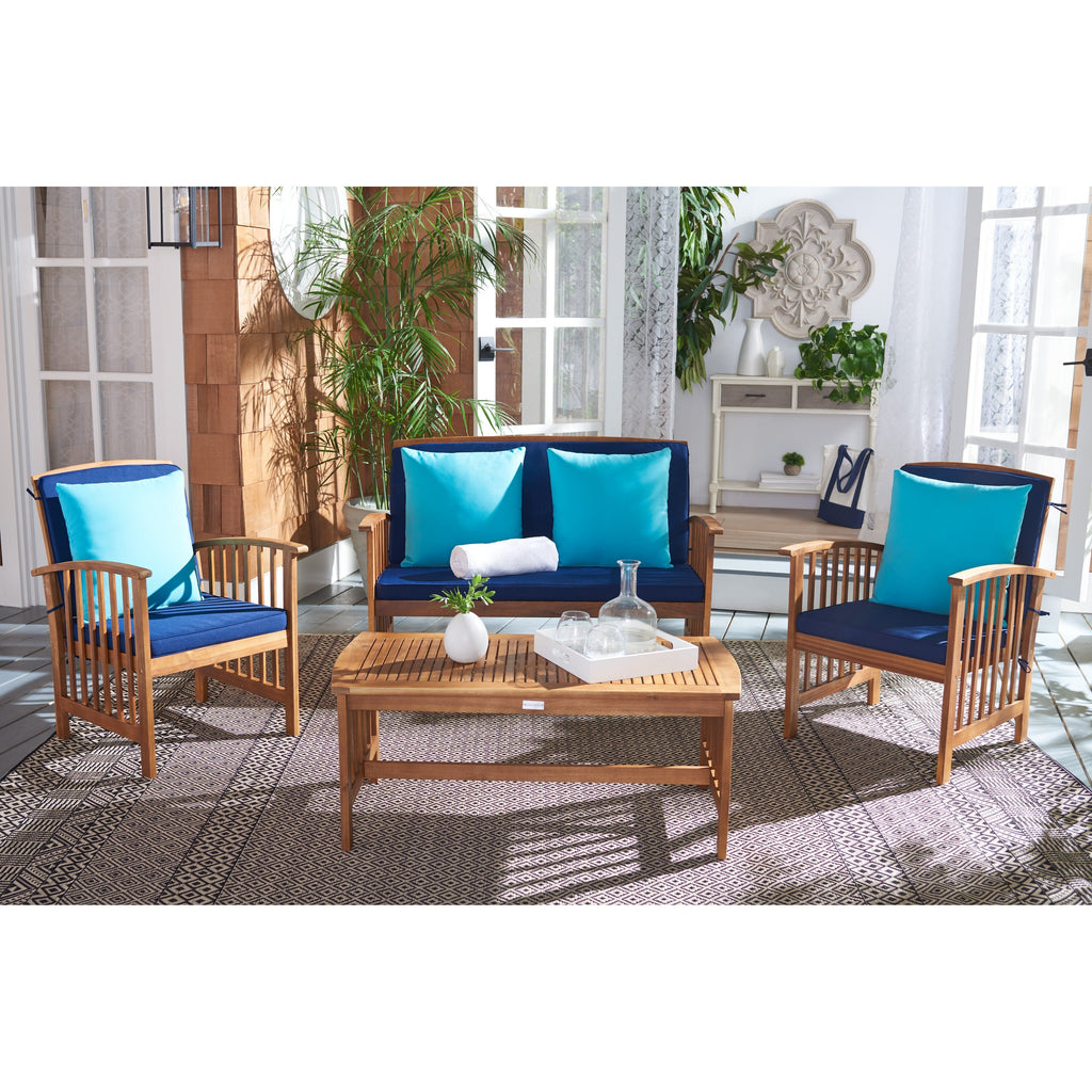 Ensemble de jardin Yuliana 4 pièces SAFAVIEH - 47 L x 33 P x 26 H