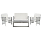 Ensemble de jardin Yuliana 4 pièces SAFAVIEH - 47 L x 33 P x 26 H