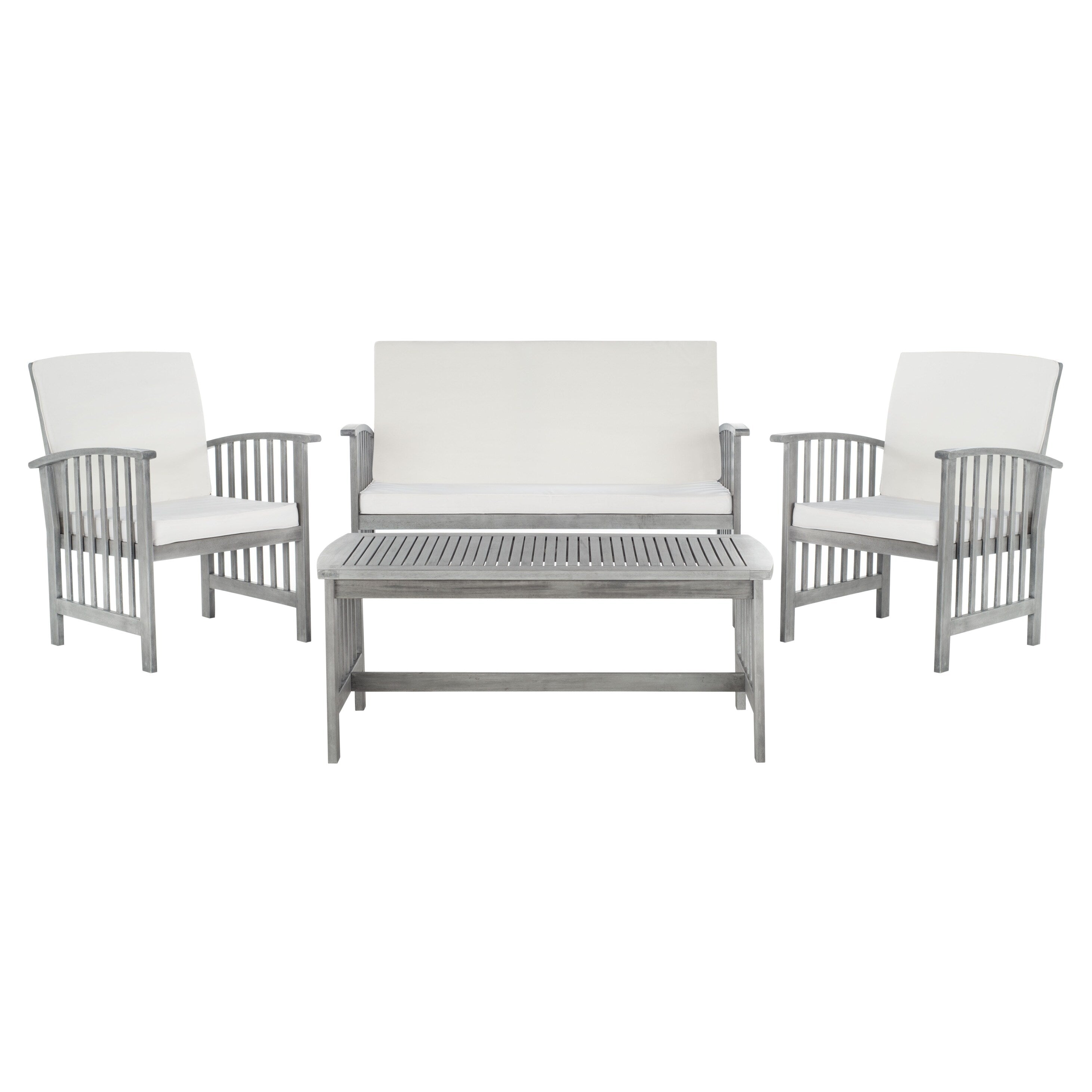 Ensemble de jardin Yuliana 4 pièces SAFAVIEH - 47 L x 33 P x 26 H