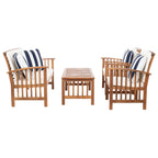 Ensemble de jardin Yuliana 4 pièces SAFAVIEH - 47 L x 33 P x 26 H