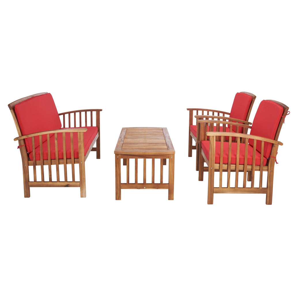 Ensemble de jardin Yuliana 4 pièces SAFAVIEH - 47 L x 33 P x 26 H