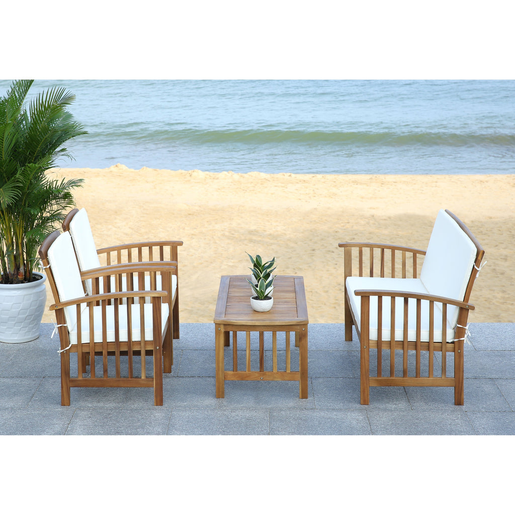 Ensemble de jardin Yuliana 4 pièces SAFAVIEH - 47 L x 33 P x 26 H