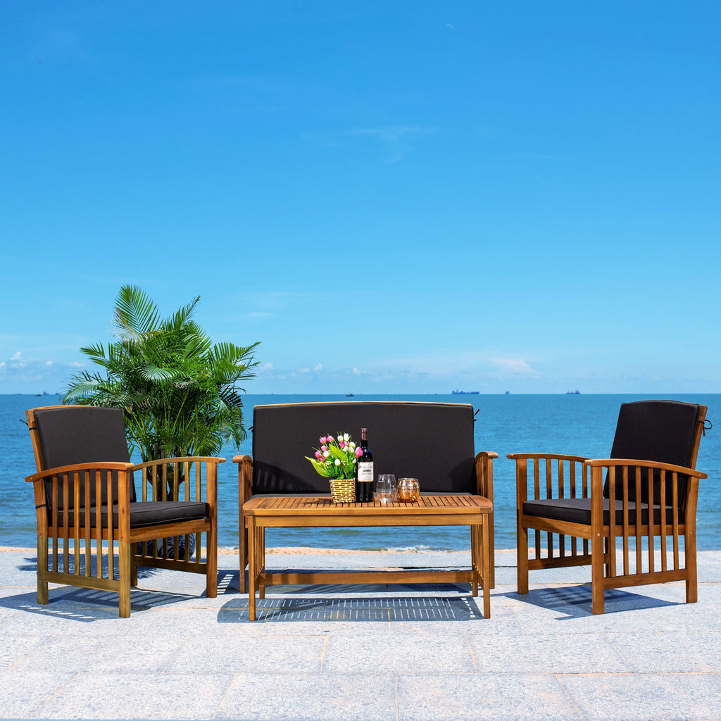 Ensemble de jardin Yuliana 4 pièces SAFAVIEH - 47 L x 33 P x 26 H