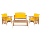 Ensemble de jardin Yuliana 4 pièces SAFAVIEH - 47 L x 33 P x 26 H