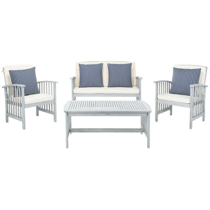 Ensemble de jardin Yuliana 4 pièces SAFAVIEH - 47 L x 33 P x 26 H