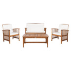 Ensemble de jardin Yuliana 4 pièces SAFAVIEH - 47 L x 33 P x 26 H