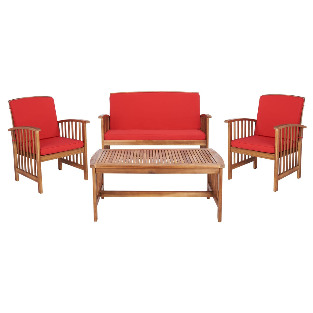 Ensemble de jardin Yuliana 4 pièces SAFAVIEH - 47 L x 33 P x 26 H