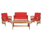Ensemble de jardin Yuliana 4 pièces SAFAVIEH - 47 L x 33 P x 26 H