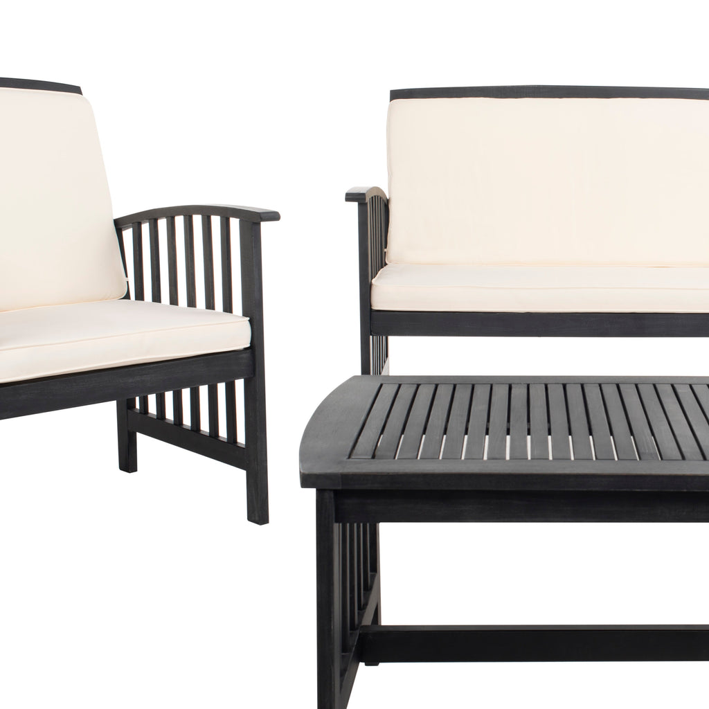 Ensemble de jardin Yuliana 4 pièces SAFAVIEH - 47 L x 33 P x 26 H