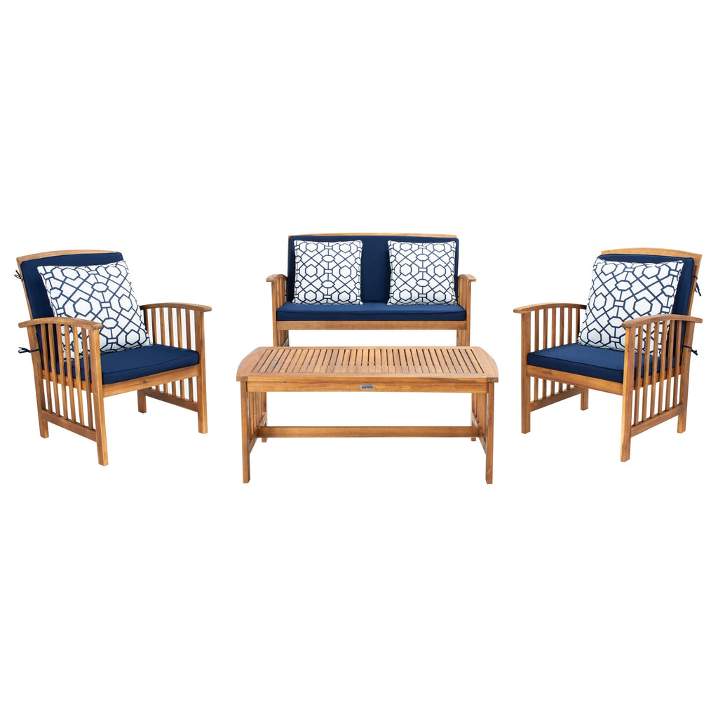 Ensemble de jardin Yuliana 4 pièces SAFAVIEH - 47 L x 33 P x 26 H