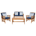 Ensemble de jardin Yuliana 4 pièces SAFAVIEH - 47 L x 33 P x 26 H