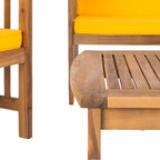 Ensemble de jardin Yuliana 4 pièces SAFAVIEH - 47 L x 33 P x 26 H