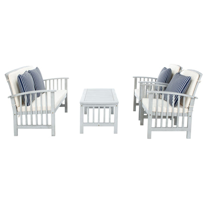 Ensemble de jardin Yuliana 4 pièces SAFAVIEH - 47 L x 33 P x 26 H