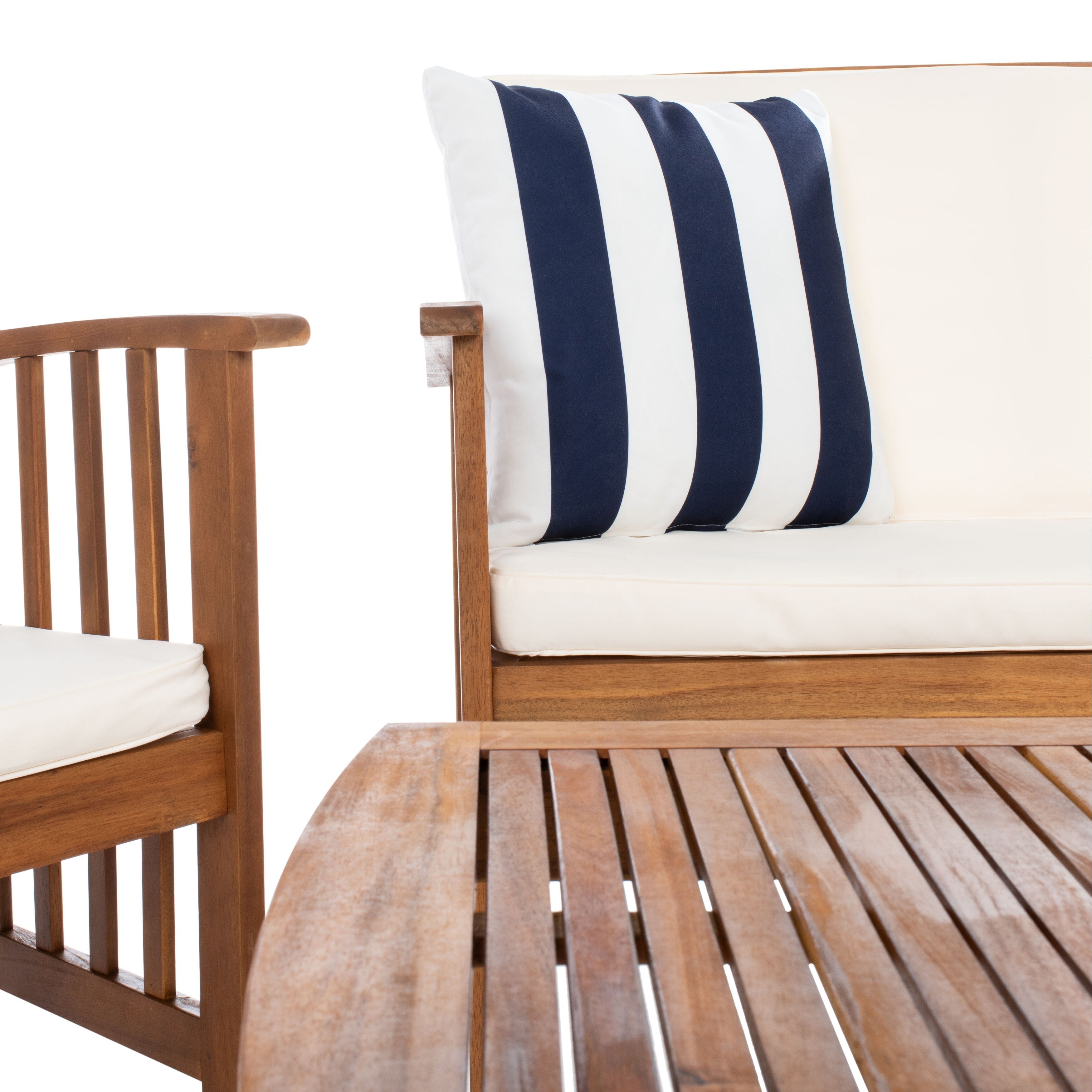 Ensemble de jardin Yuliana 4 pièces SAFAVIEH - 47 L x 33 P x 26 H