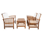 Ensemble de jardin Yuliana 4 pièces SAFAVIEH - 47 L x 33 P x 26 H