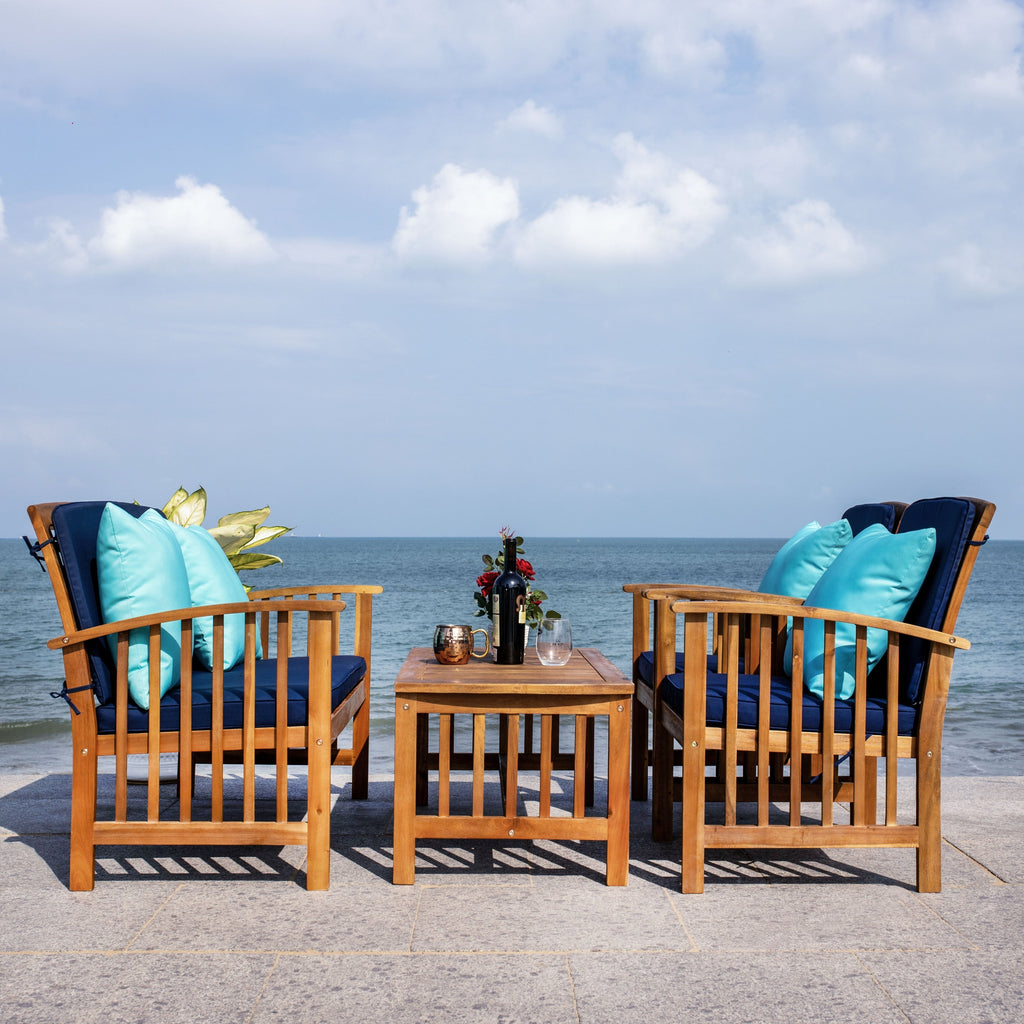 Ensemble de jardin Yuliana 4 pièces SAFAVIEH - 47 L x 33 P x 26 H