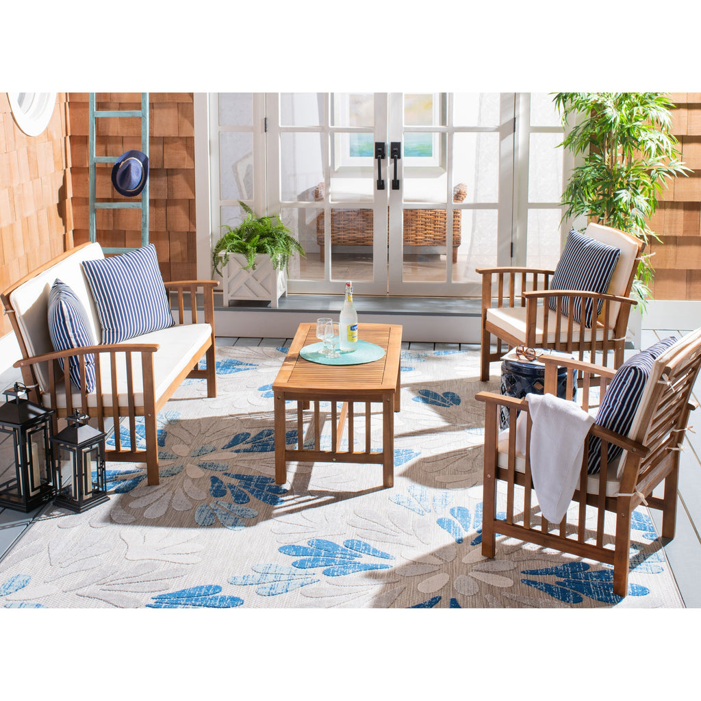 Ensemble de jardin Yuliana 4 pièces SAFAVIEH - 47 L x 33 P x 26 H