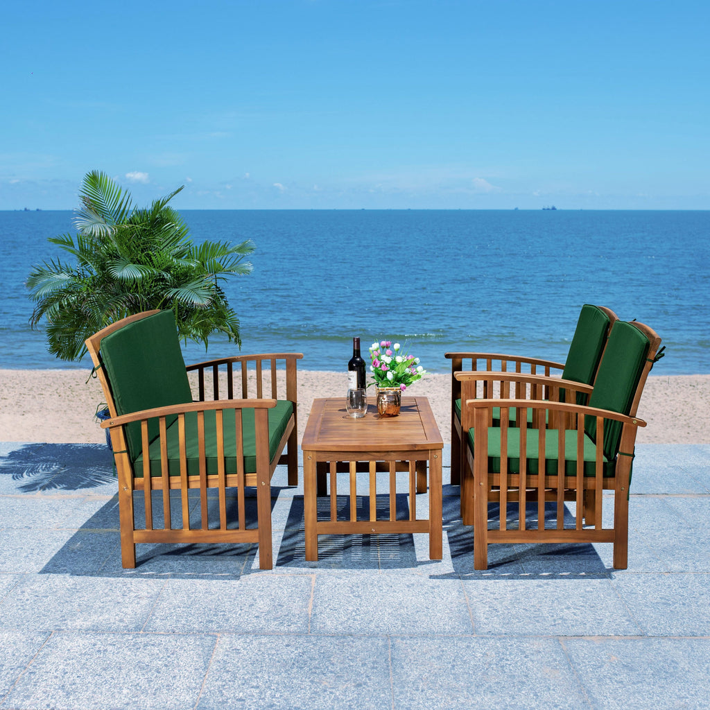 Ensemble de jardin Yuliana 4 pièces SAFAVIEH - 47 L x 33 P x 26 H