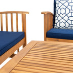 Ensemble de jardin Yuliana 4 pièces SAFAVIEH - 47 L x 33 P x 26 H