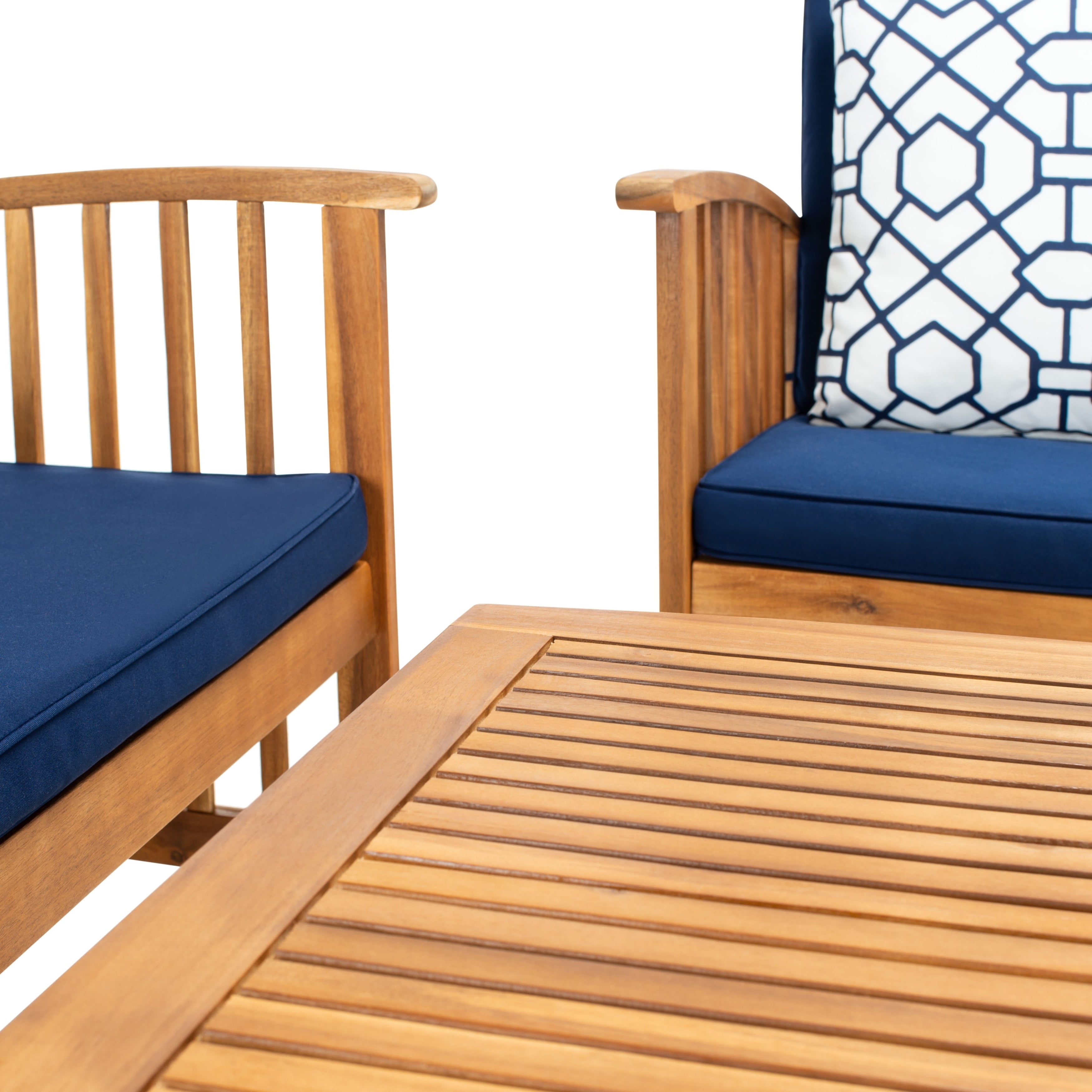 Ensemble de jardin Yuliana 4 pièces SAFAVIEH - 47 L x 33 P x 26 H