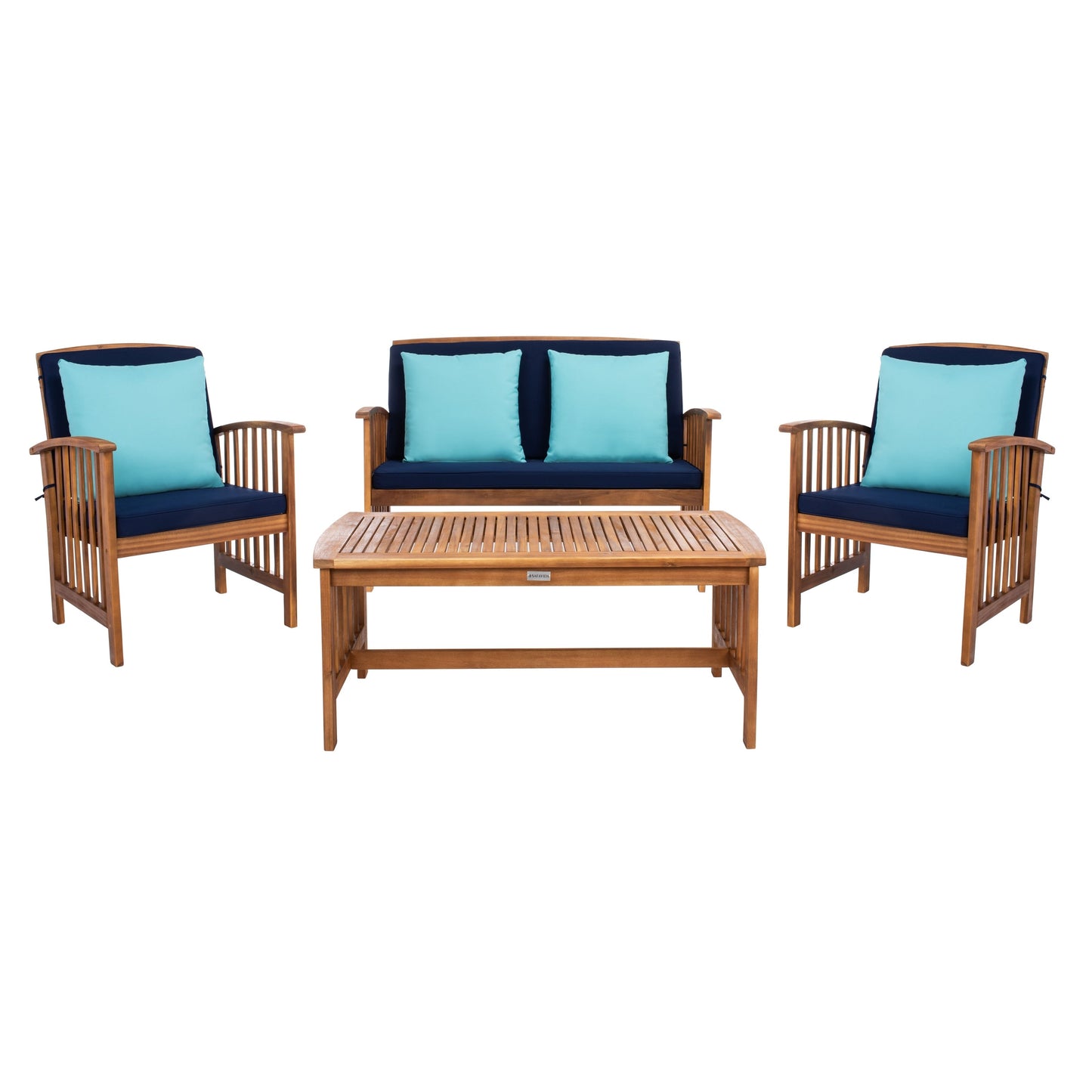 Ensemble de jardin Yuliana 4 pièces SAFAVIEH - 47 L x 33 P x 26 H