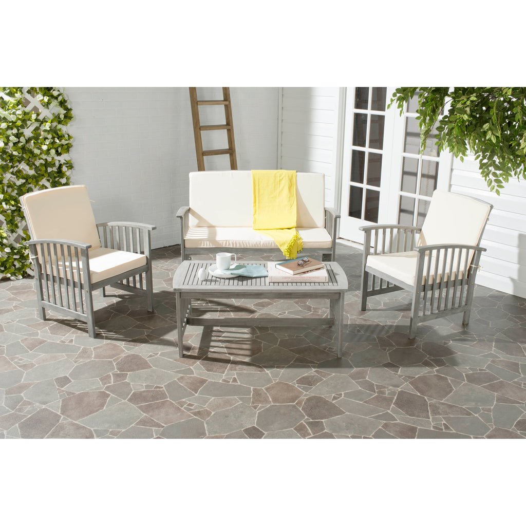 Ensemble de jardin Yuliana 4 pièces SAFAVIEH - 47 L x 33 P x 26 H