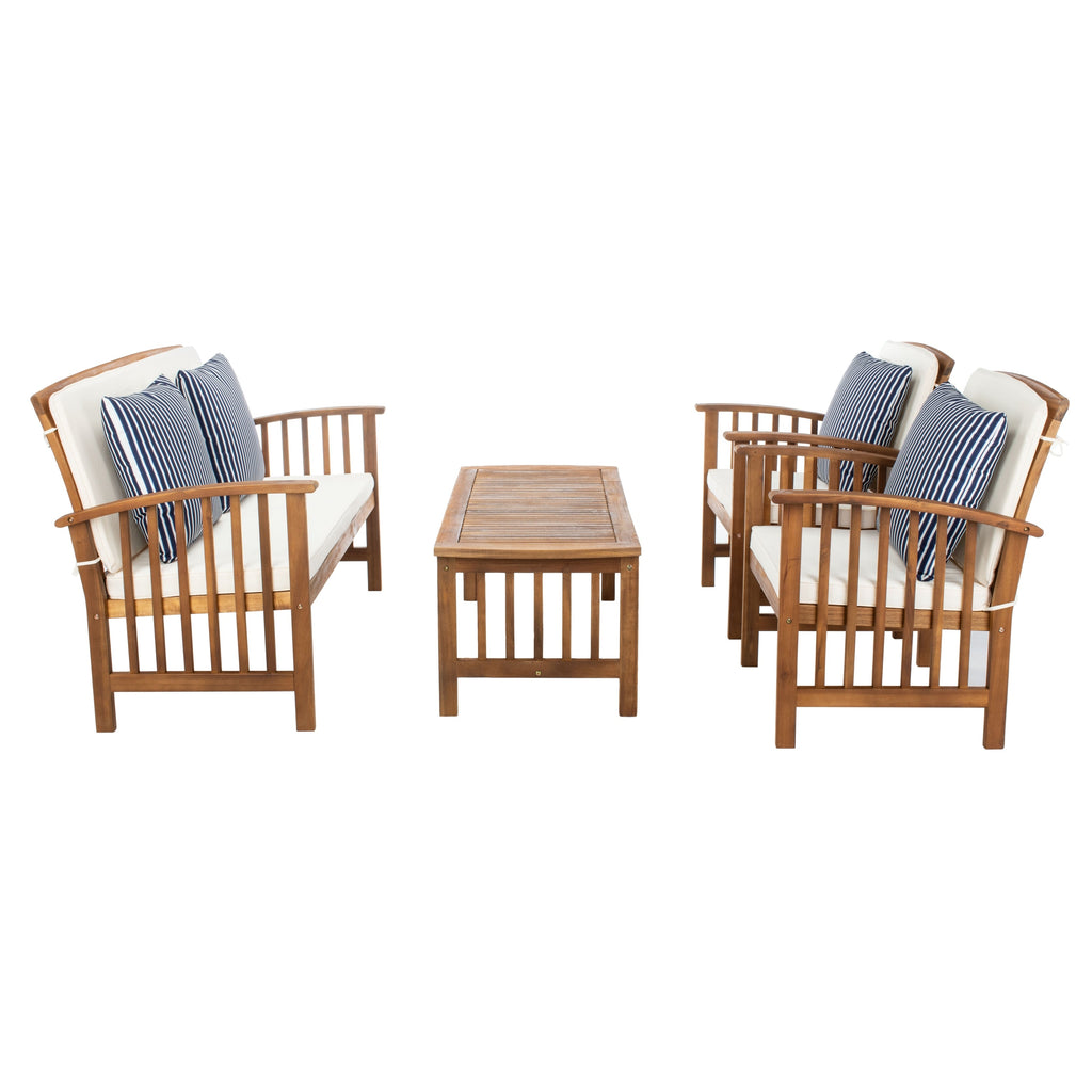 Ensemble de jardin Yuliana 4 pièces SAFAVIEH - 47 L x 33 P x 26 H