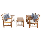 Ensemble de jardin Yuliana 4 pièces SAFAVIEH - 47 L x 33 P x 26 H