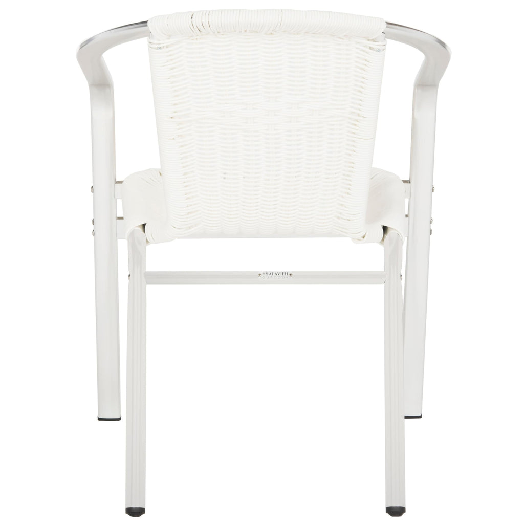 Chaises empilables d'intérieur et d'extérieur SAFAVIEH Shelia (lot de 2) - 22 L x 23 P x 28 H