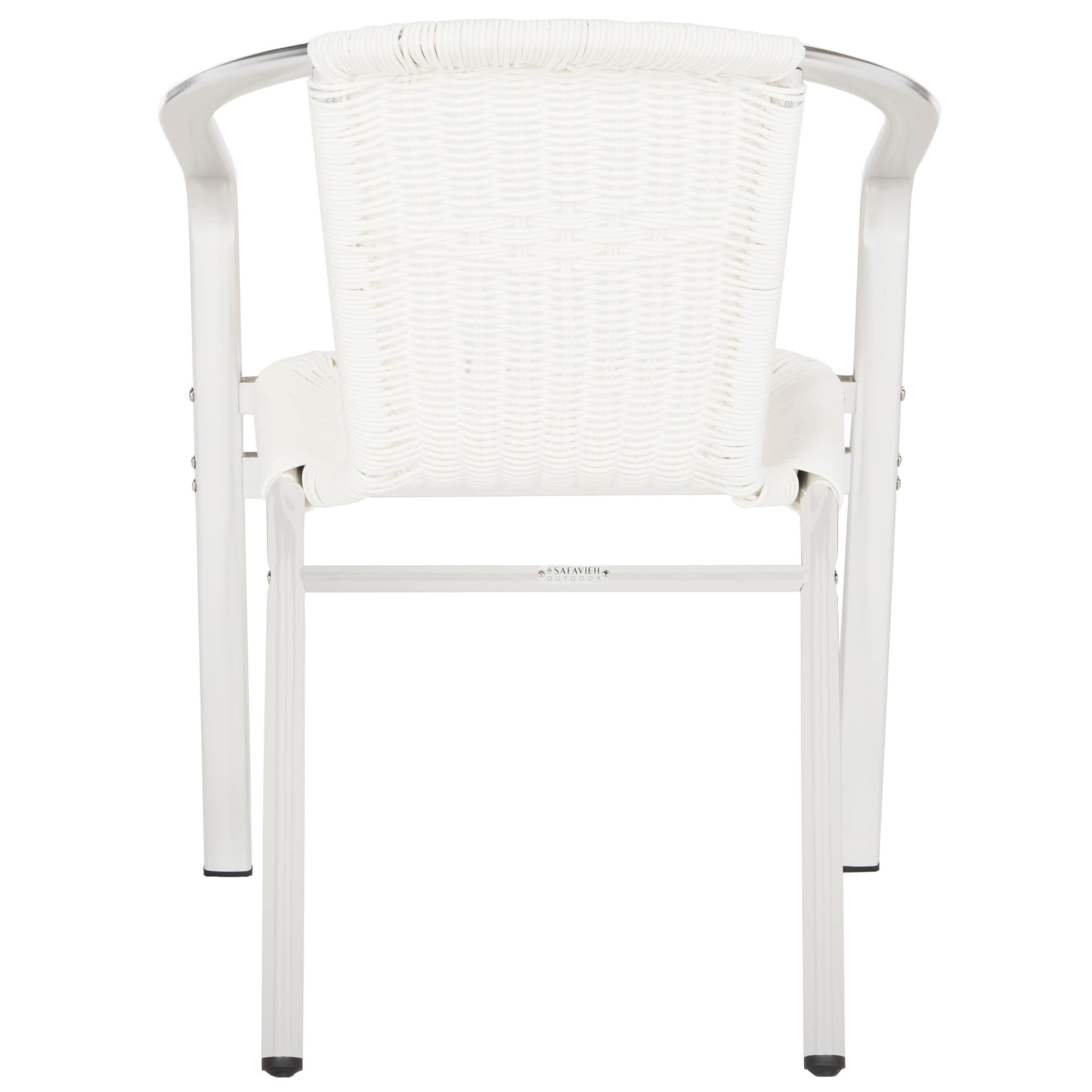 Chaises empilables d'intérieur et d'extérieur SAFAVIEH Shelia (lot de 2) - 22 L x 23 P x 28 H