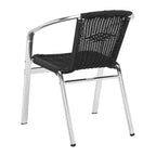 Chaises empilables d'intérieur et d'extérieur SAFAVIEH Shelia (lot de 2) - 22 L x 23 P x 28 H