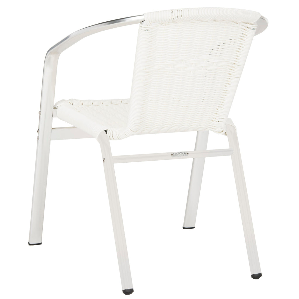 Chaises empilables d'intérieur et d'extérieur SAFAVIEH Shelia (lot de 2) - 22 L x 23 P x 28 H