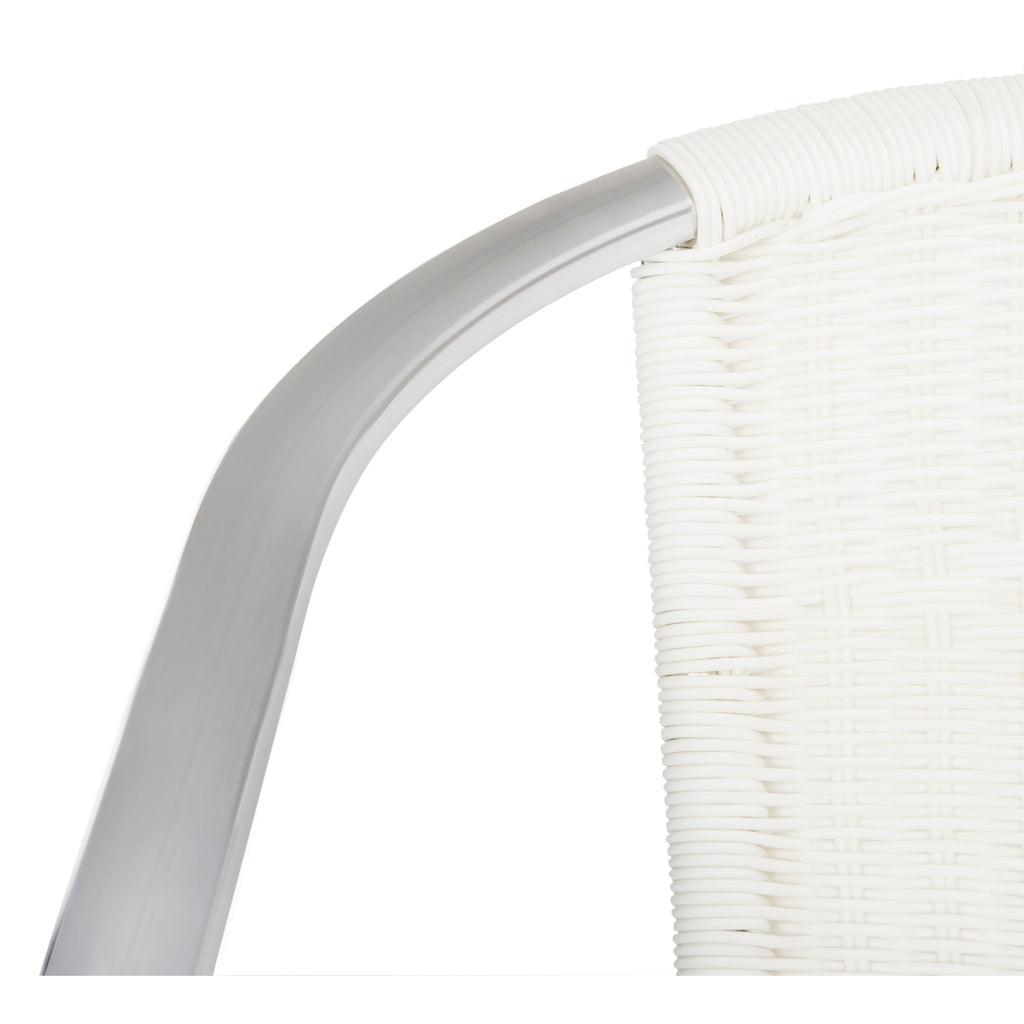 Chaises empilables d'intérieur et d'extérieur SAFAVIEH Shelia (lot de 2) - 22 L x 23 P x 28 H