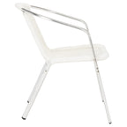 Chaises empilables d'intérieur et d'extérieur SAFAVIEH Shelia (lot de 2) - 22 L x 23 P x 28 H