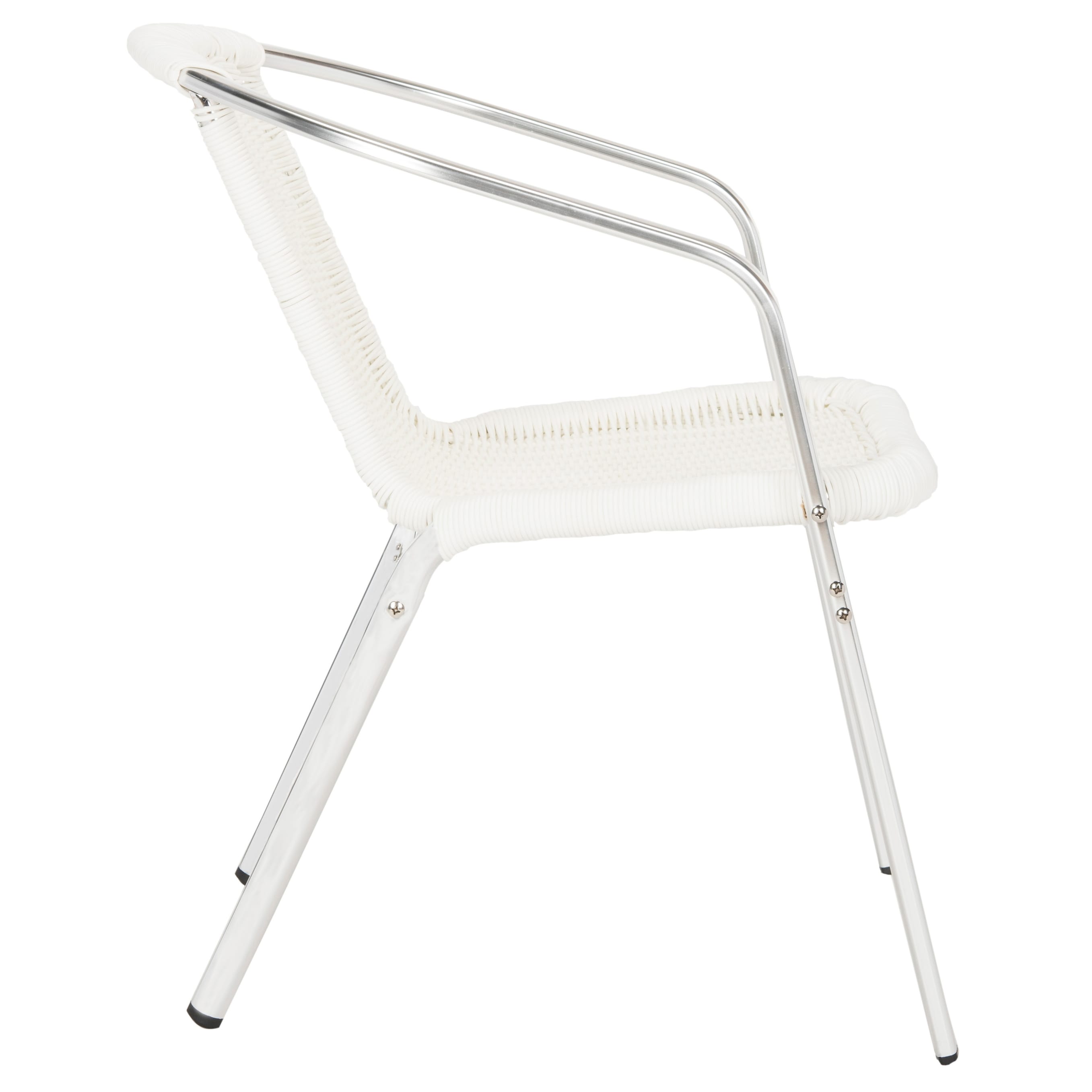 Chaises empilables d'intérieur et d'extérieur SAFAVIEH Shelia (lot de 2) - 22 L x 23 P x 28 H