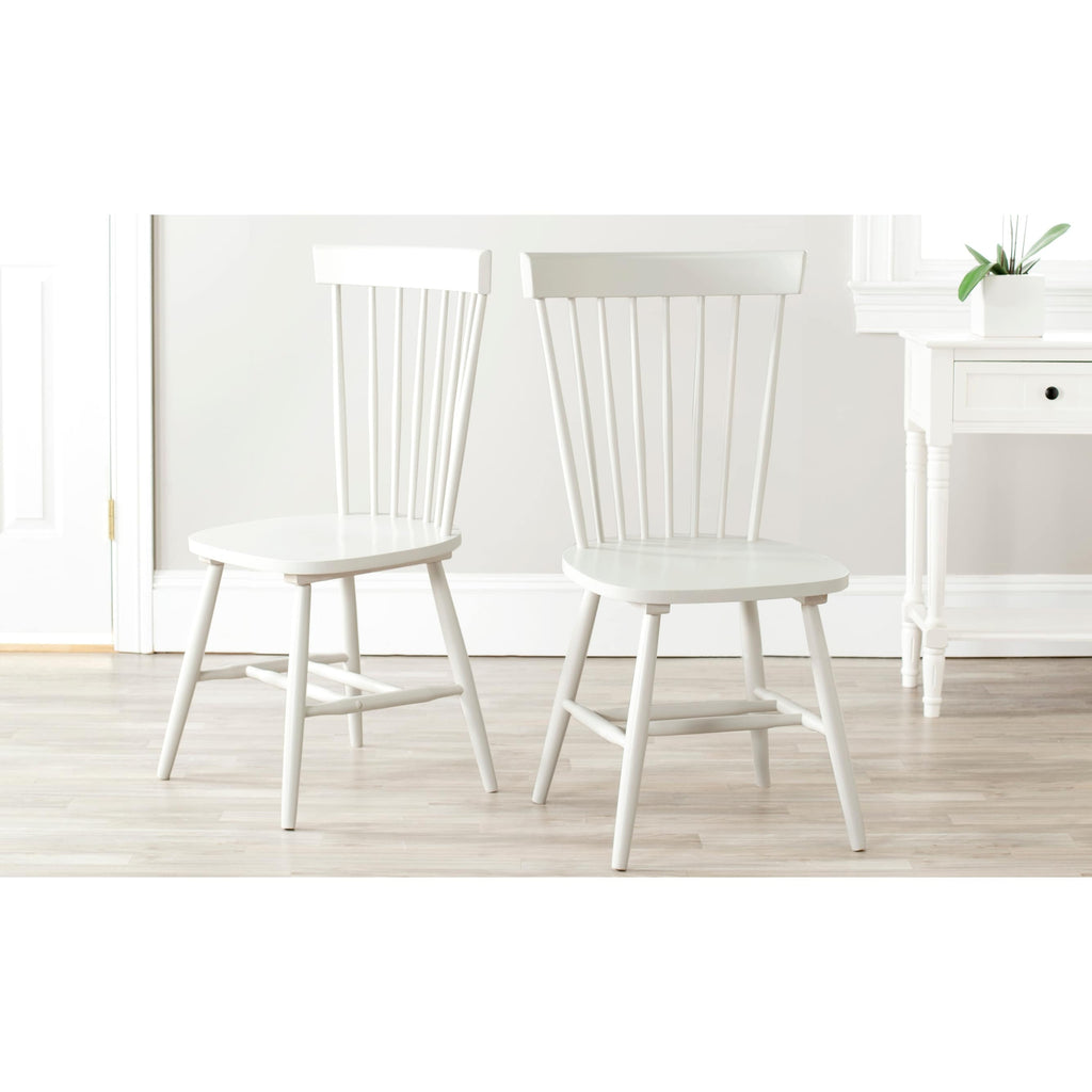 Chaise de salle à manger SAFAVIEH Suhair Spindle Farmhouse (lot de 2) - 20,5 x 21 x 36 - 21L x 21P x 36H