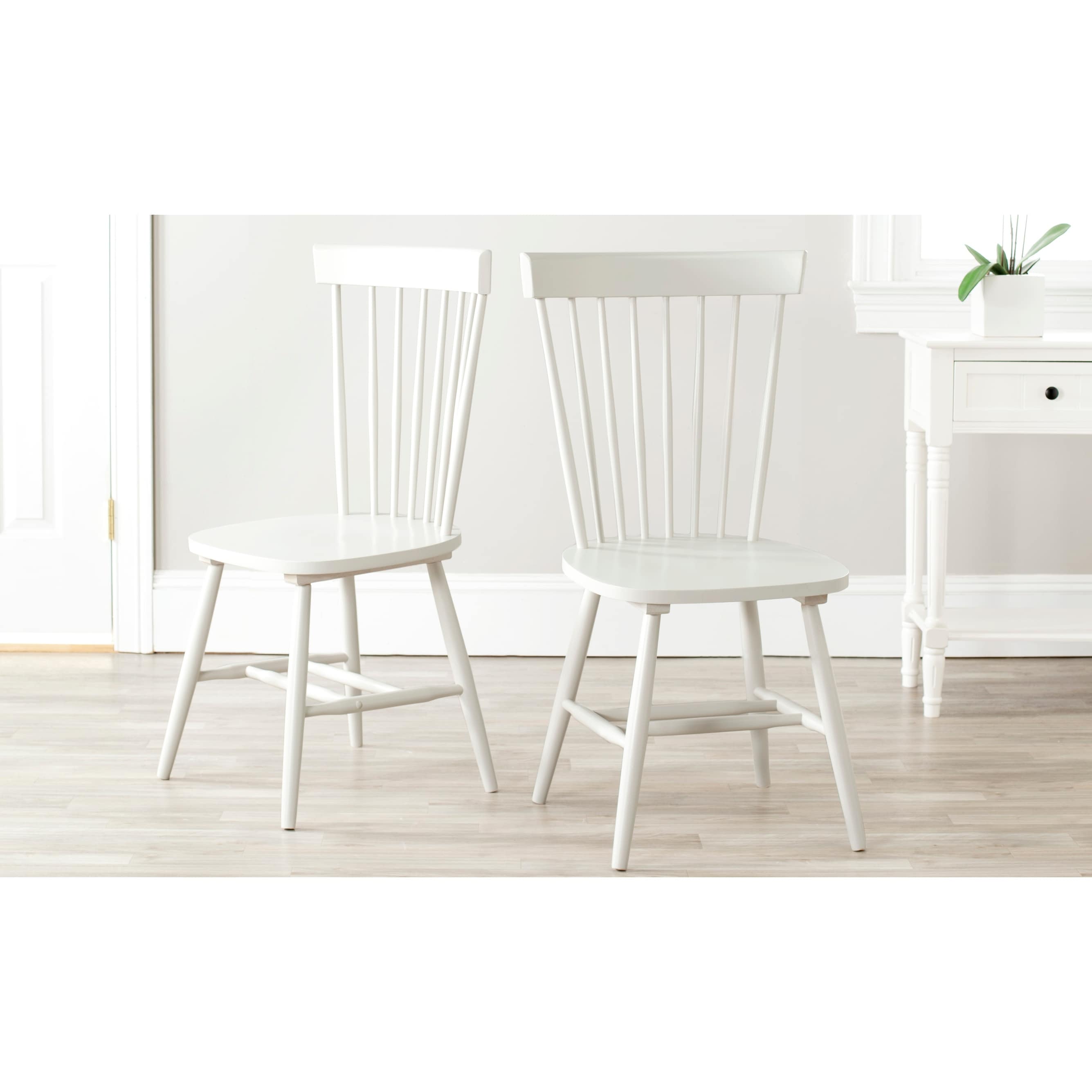 Chaise de salle à manger SAFAVIEH Suhair Spindle Farmhouse (lot de 2) - 20,5 x 21 x 36 - 21L x 21P x 36H