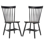 Chaise de salle à manger SAFAVIEH Suhair Spindle Farmhouse (lot de 2) - 20,5 x 21 x 36 - 21L x 21P x 36H
