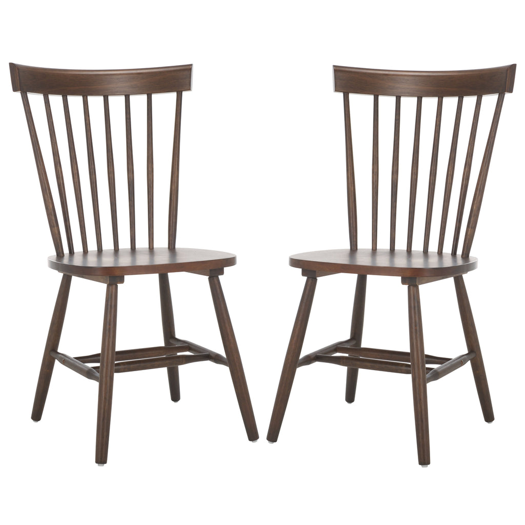Chaise de salle à manger SAFAVIEH Suhair Spindle Farmhouse (lot de 2) - 20,5 x 21 x 36 - 21L x 21P x 36H