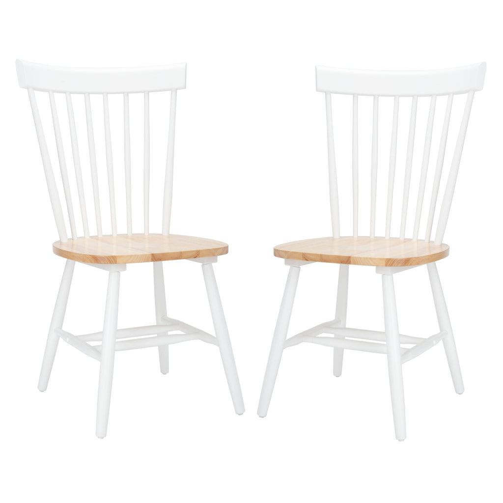 Chaise de salle à manger SAFAVIEH Suhair Spindle Farmhouse (lot de 2) - 20,5 x 21 x 36 - 21L x 21P x 36H