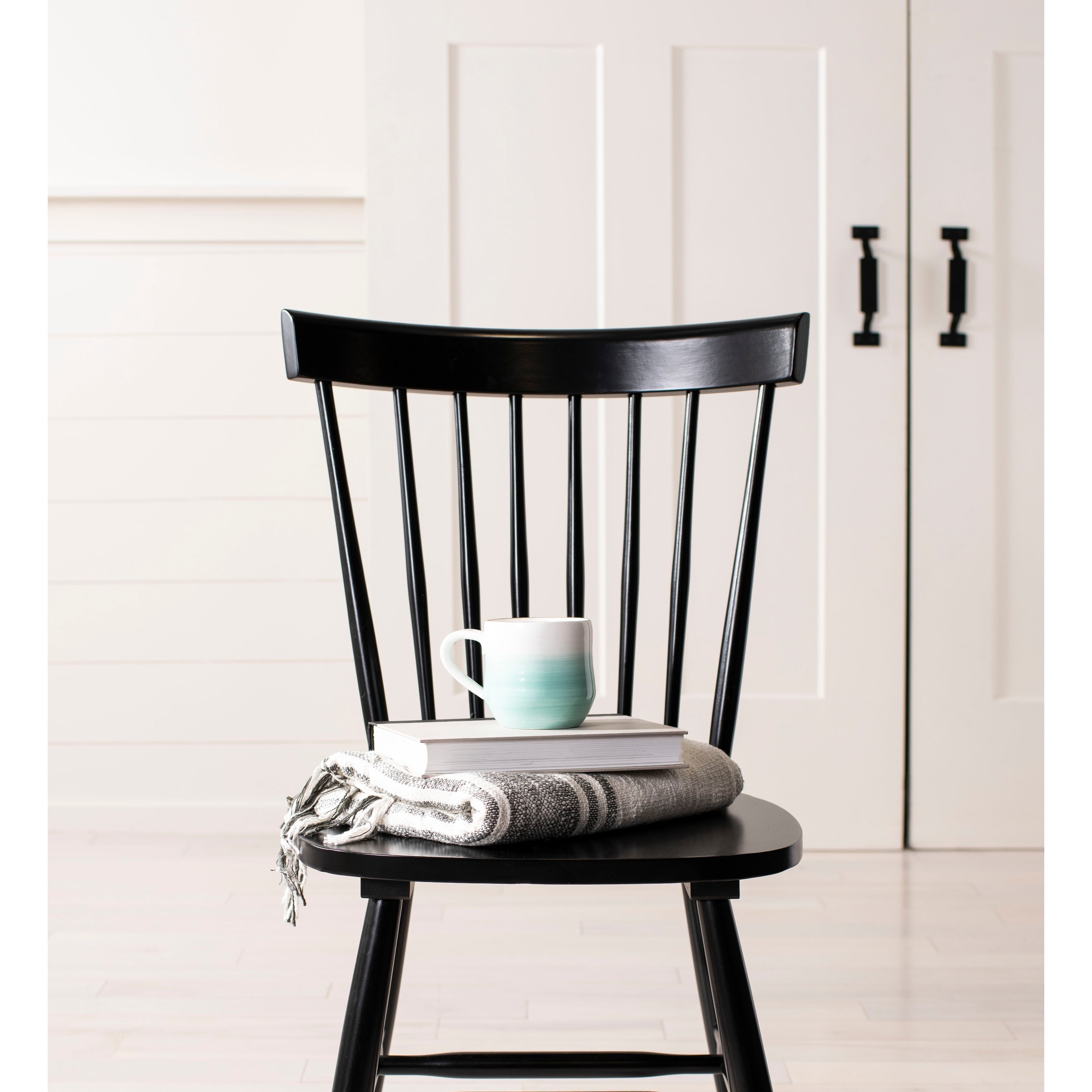 Chaise de salle à manger SAFAVIEH Suhair Spindle Farmhouse (lot de 2) - 20,5 x 21 x 36 - 21L x 21P x 36H