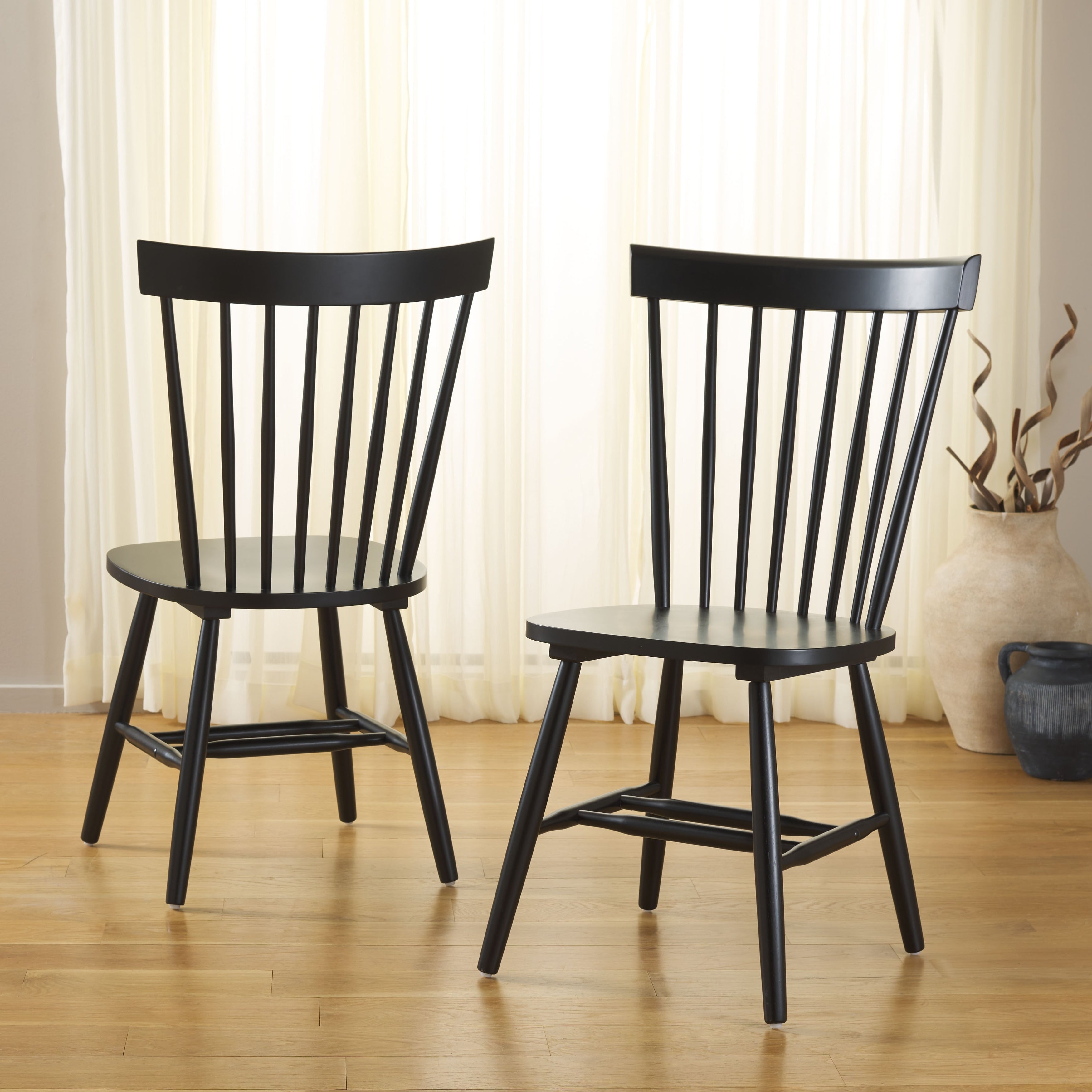 Chaise de salle à manger SAFAVIEH Suhair Spindle Farmhouse (lot de 2) - 20,5 x 21 x 36 - 21L x 21P x 36H