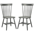 Chaise de salle à manger SAFAVIEH Suhair Spindle Farmhouse (lot de 2) - 20,5 x 21 x 36 - 21L x 21P x 36H