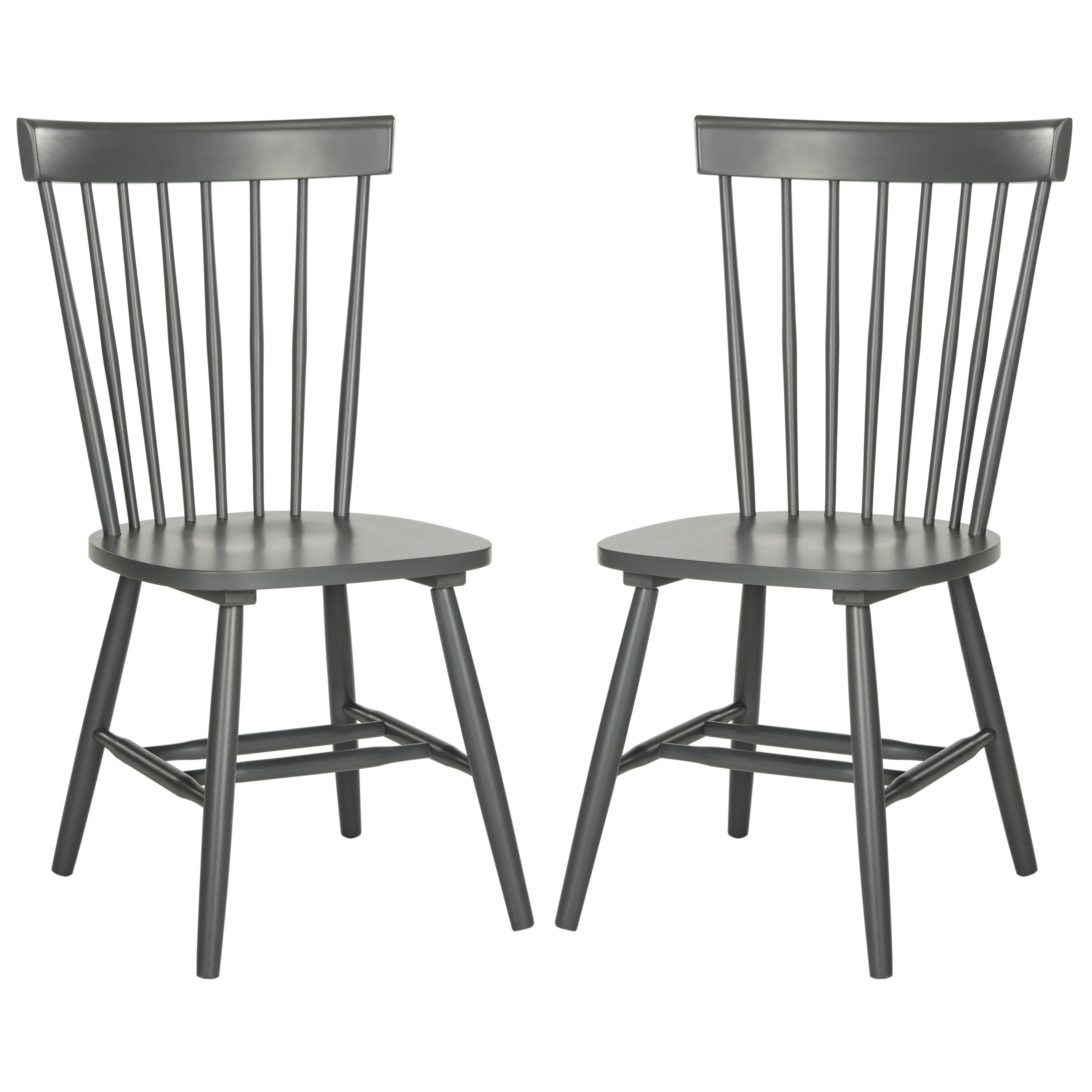 Chaise de salle à manger SAFAVIEH Suhair Spindle Farmhouse (lot de 2) - 20,5 x 21 x 36 - 21L x 21P x 36H