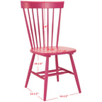 Chaise de salle à manger SAFAVIEH Suhair Spindle Farmhouse (lot de 2) - 20,5 x 21 x 36 - 21L x 21P x 36H