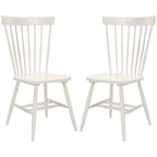 Chaise de salle à manger SAFAVIEH Suhair Spindle Farmhouse (lot de 2) - 20,5 x 21 x 36 - 21L x 21P x 36H